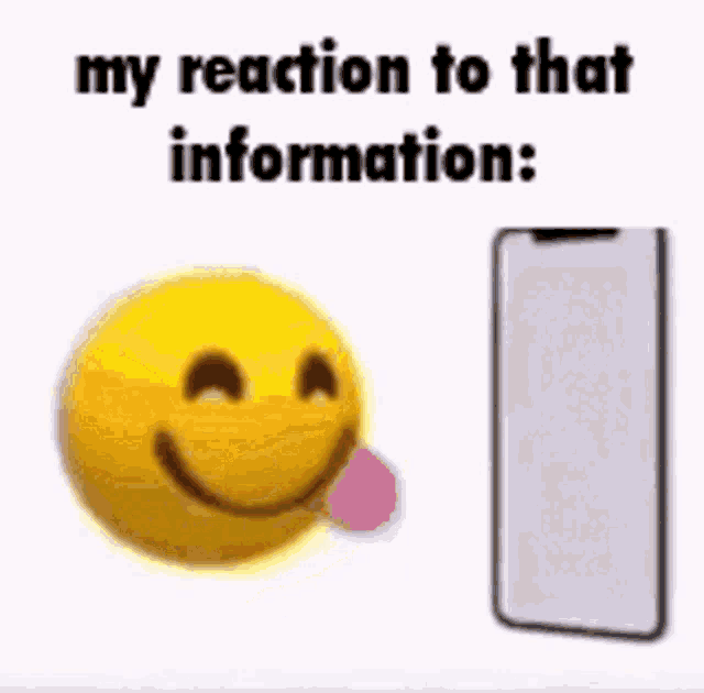 My Reaction To That Information Emoji GIF - My Reaction To That Information Emoji Lol GIFs
