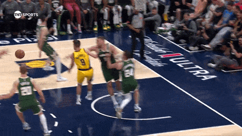 Indiana Pacers Myles Turner GIF - Indiana Pacers Myles Turner Dunk GIFs