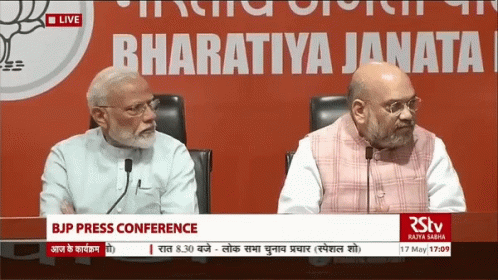 Narendra Mod Modi GIF - Narendra Mod Modi Press Conference GIFs
