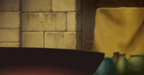 a person is pouring liquid into a pan