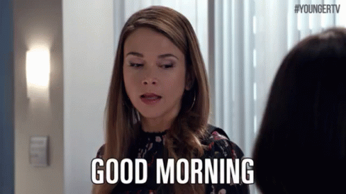 Good Morning GIF - Younger Tv Younger Tv Land GIFs