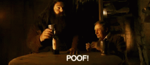 Poof! GIF - Poof Gone Poofgone GIFs