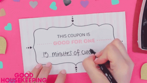15minutes Of Cuddling Coupon GIF - 15minutes Of Cuddling Coupon Cuddle GIFs