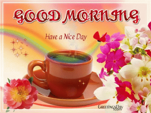 Good Morning Colorful GIF - Good Morning Colorful Butterly GIFs