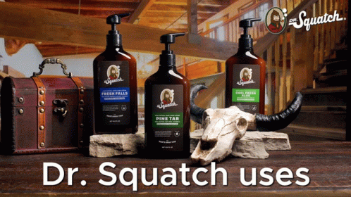 Dr Squatch Uses Natural Ingredients Shea Butter GIF - Dr Squatch Uses Natural Ingredients Natural Ingredients Shea Butter GIFs