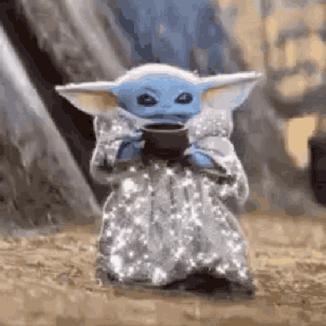 Oscars Baby Yoda GIF