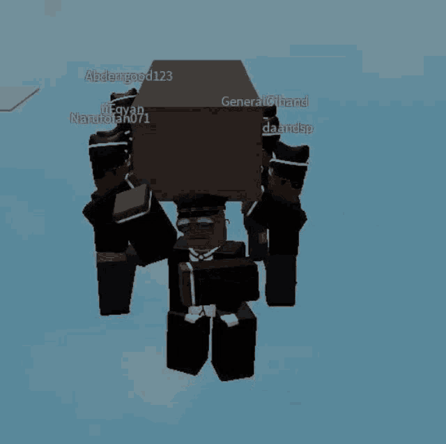 a group of minecraft characters are carrying a coffin with the name nanrofan071 on the bottom right