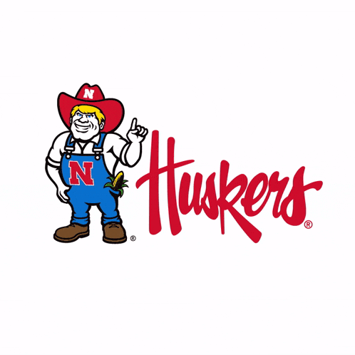 a cartoon of a man wearing overalls and a cowboy hat with the letter n on it