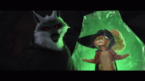 Puss In Boots Wolf Death GIF - Puss In Boots Wolf Death Wolf GIFs