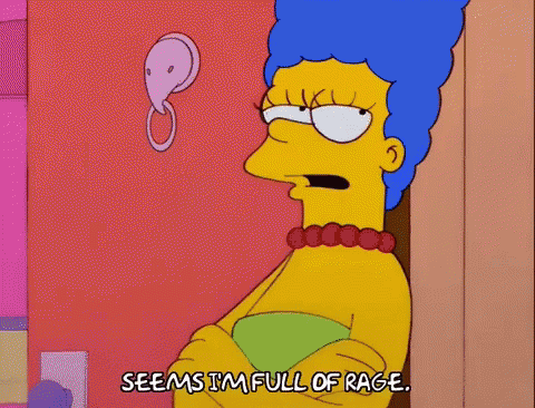 Seems Im Full Of Rage Marge Simpson GIF - Seems Im Full Of Rage Marge Simpson The Simpsons GIFs
