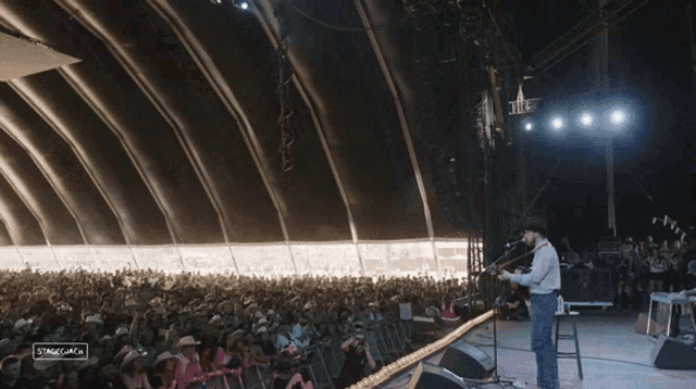 Performing Colter Wall GIF - Performing Colter Wall Stagecoach GIFs