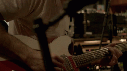 Playing The Guitar Mark Ronson GIF - Playing The Guitar Mark Ronson How To Be Mark Ronson GIFs