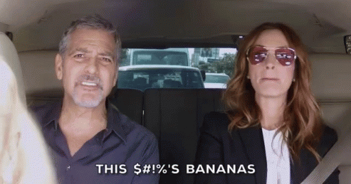 George Clooney GIF - George Clooney Bananas GIFs