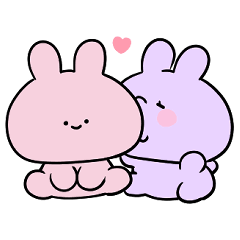 Cute Bunny Pink Bunny GIF - Cute Bunny Pink Bunny Asamimi GIFs
