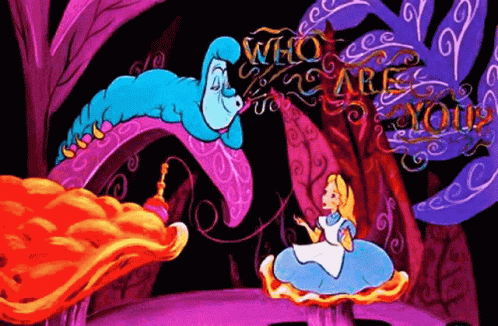 Alice Alice In Wonderland GIF - Alice Alice In Wonderland Who Are You GIFs