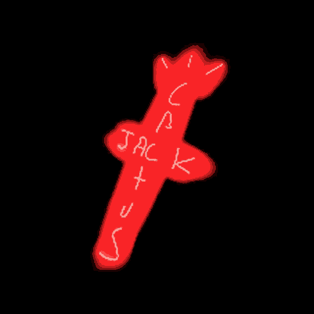 a silhouette of a person is standing in front of a red light