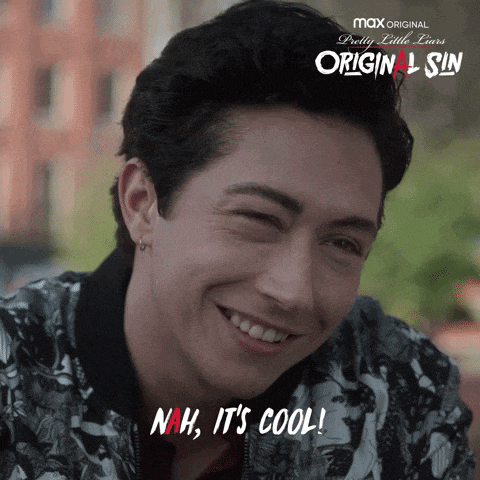 a man is smiling with the words " nah it 's cool " below him