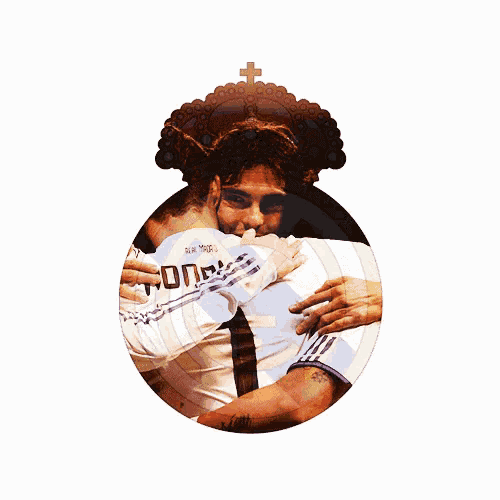 a picture of two soccer players one of whom has the name ronaldo on his shirt