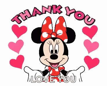 Thank You I Love You GIF - Thank You I Love You Minnie GIFs