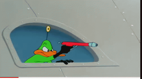Marvin The Martian No You GIF - Marvin The Martian No You Scroll GIFs