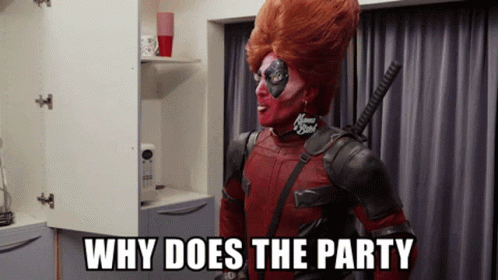 Party In The Kitchen Dragpool GIF - Party In The Kitchen Dragpool Deadpool GIFs