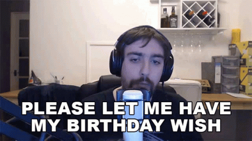 Please Let Me Have My Birthday Wish Alphajackal GIF - Please Let Me Have My Birthday Wish Alphajackal Smite GIFs