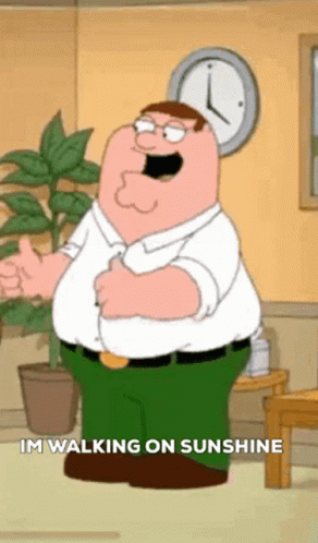 Sunshine Peter Griffin GIF - Sunshine Peter Griffin Sing GIFs
