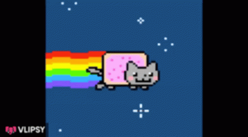 Nyan Cat Endless Loop GIF - Nyan Cat Endless Loop Rainbow GIFs