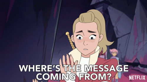 Wheres The Message Coming From Adora GIF - Wheres The Message Coming From Adora Shera And The Princesses Of Power GIFs