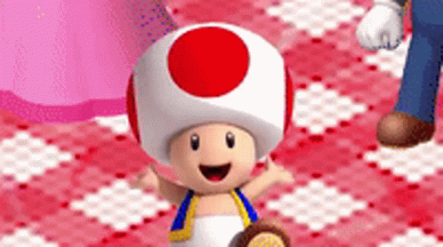 Cute Toad Smile GIF - Cute Toad Smile Happy GIFs