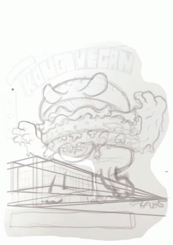 Kong Vegan Art GIF - Kong Vegan Art Burger GIFs