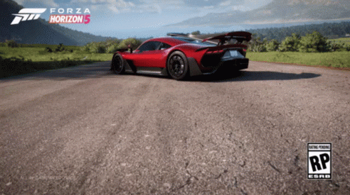 Forza Horizon5 Mercedes Amg Project One GIF