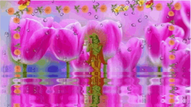 Jai Sh Krishna Flowers GIF - Jai Sh Krishna Flowers GIFs