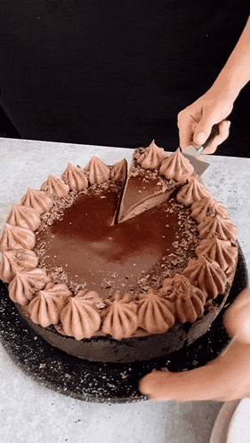 Triple Chocolate Cheesecake Cheesecake GIF - Triple Chocolate Cheesecake Cheesecake Dessert GIFs
