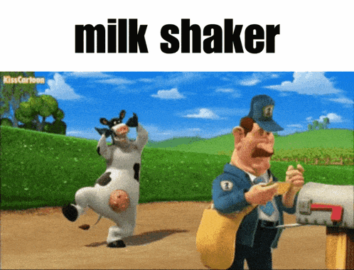 Thug Shaker Milk GIF - Thug Shaker Milk Dancing Cow GIFs