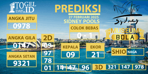 a sydney pools prediction for the 27th of february 2025