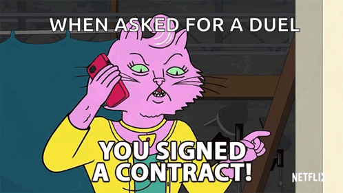 You Signed A Contract You Promised GIF - You Signed A Contract You Promised You Said You Would GIFs