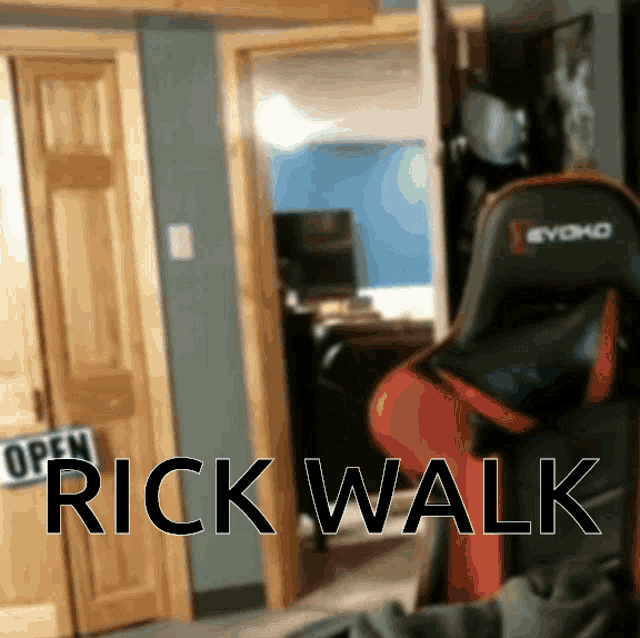 Streamer Rick Walk GIF - Streamer Rick Walk Smile GIFs