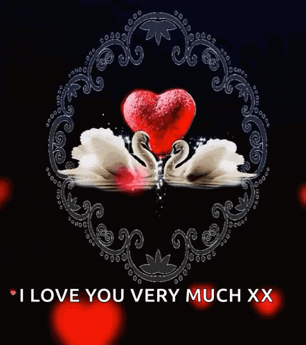 a greeting card that says i love you very much xxx