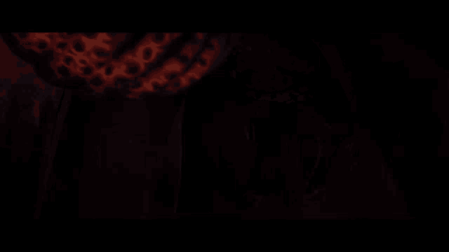 a close up of a person 's face behind a curtain