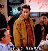 Hello Newman GIF - Hello Newman Jerry GIFs