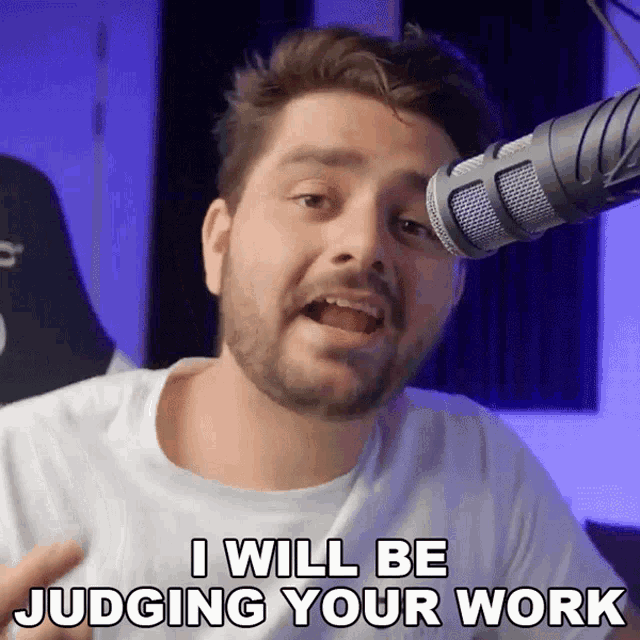 I Will Be Judging Your Work Ignace Aleya GIF - I Will Be Judging Your Work Ignace Aleya I Will Be The Judge GIFs