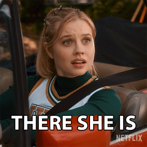There She Is Stephanie Conway GIF - There She Is Stephanie Conway Angourie Rice GIFs