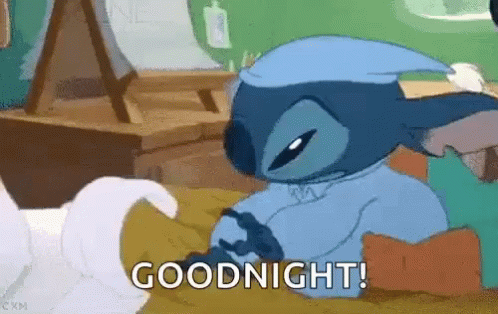 Goodnight Lilo And Stitch GIF - Goodnight Lilo And Stitch Stitch GIFs