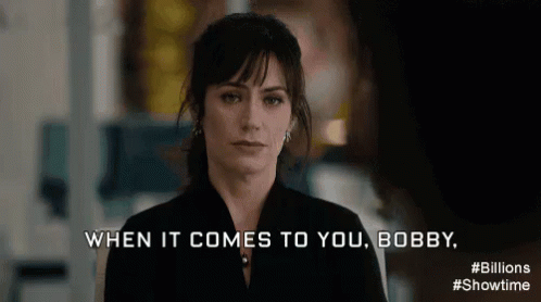 When It Comes To You Bobby, It'S The Small Kindnesses I Prefer. GIF - Maggie Siff Wendy Rhoades Damian Lewis GIFs