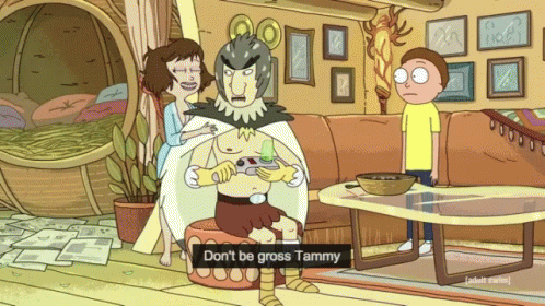 Tammy Rickand Morty Dont Be Gross GIF - Tammy Rickand Morty Dont Be Gross GIFs