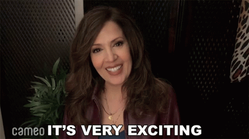 Its Very Exciting Maria Canals Barrera GIF - Its Very Exciting Maria Canals Barrera Cameo GIFs