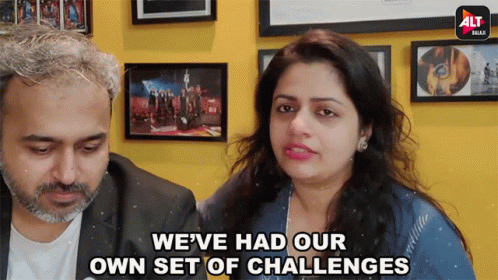 Weve Had Our Own Set Of Challenges Mihir Joshi GIF - Weve Had Our Own Set Of Challenges Mihir Joshi Neha Joshi GIFs