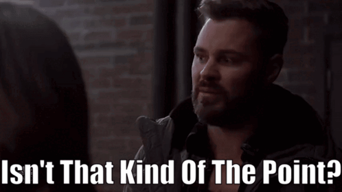 Chicago Pd Adam Ruzek GIF - Chicago Pd Adam Ruzek Isnt That Kind Of The Point GIFs