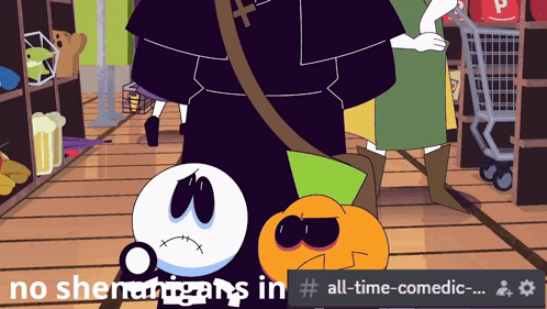 Spooky Month Father Gregor GIF - Spooky Month Father Gregor No Shenanigans GIFs